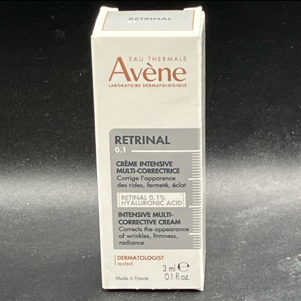 Avene Retrinal Intensive Multi Corrective Cream Mini Travel 3ml 0.1 oz EXP 10/27